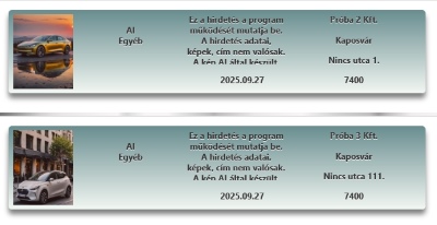 Partnereink kiemelt hirdetéseit tekintheti meg.